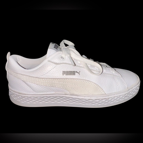 PUMA SMASH PLATFORM WOMEN’S SNEAKERS - Picture 2 of 8